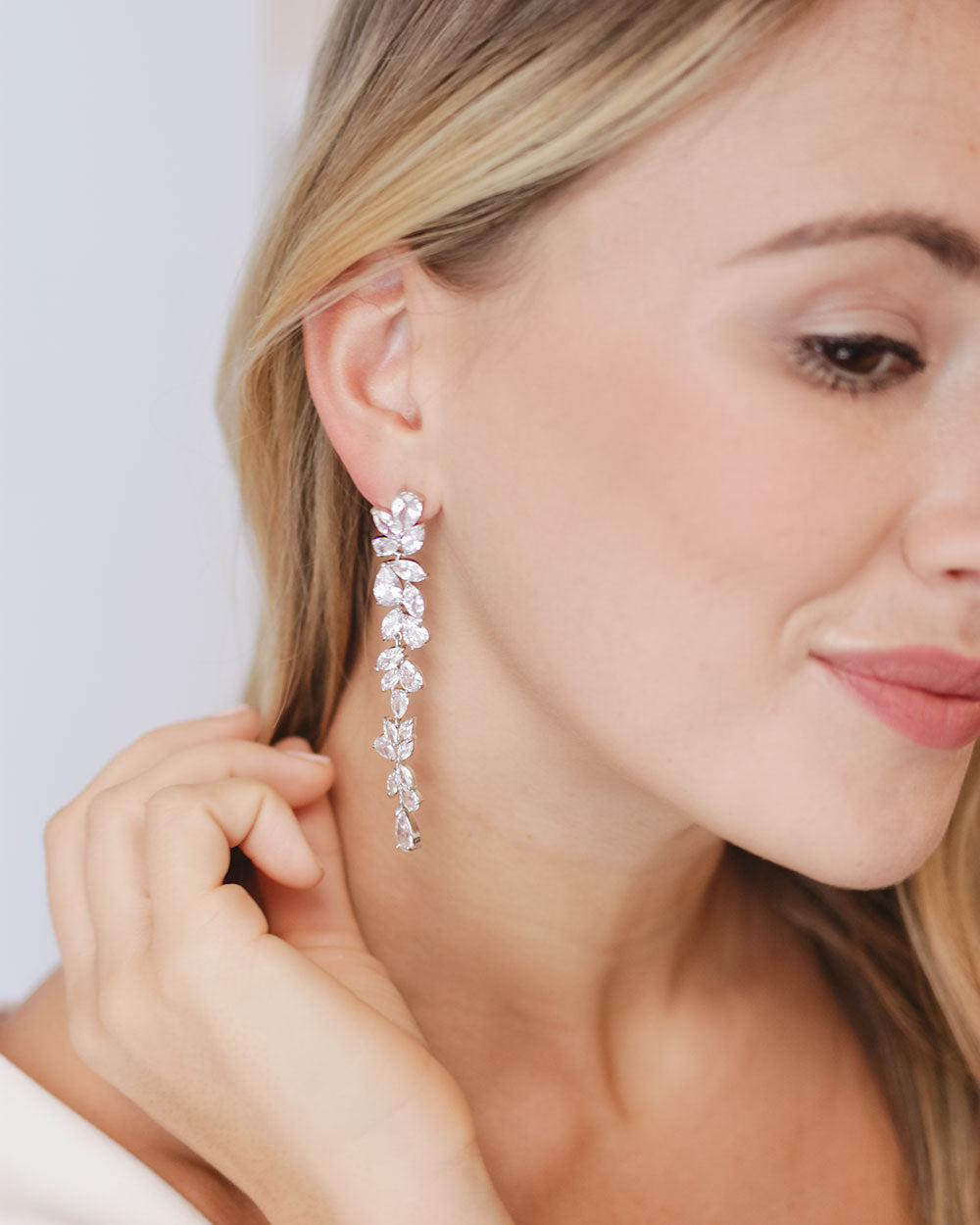 Dangle CZ Earrings