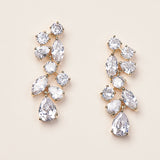 Gold CZ Earrings