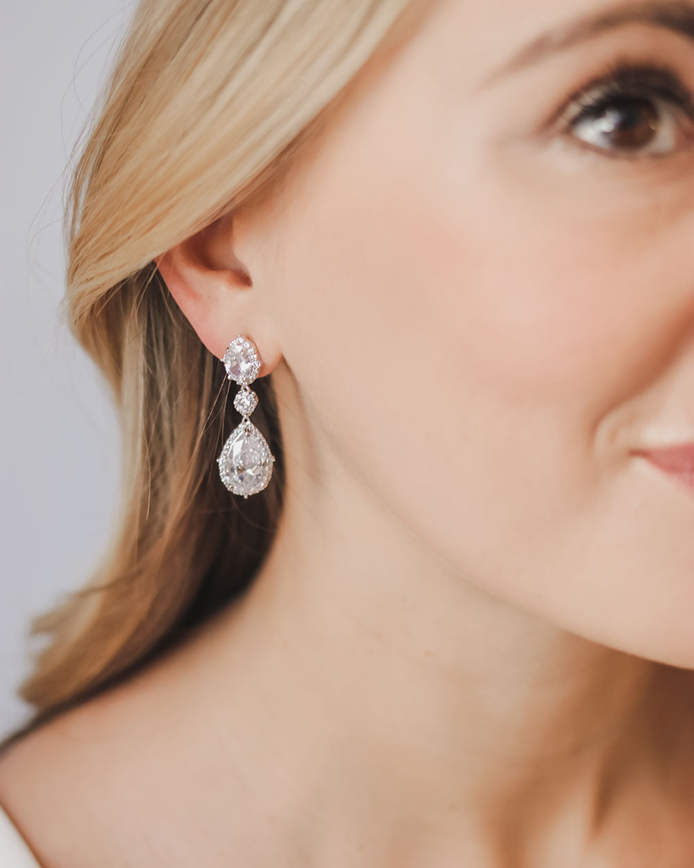 Wedding Earrings CZ