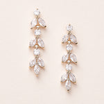 Gold CZ Earrings