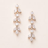Gold CZ Earrings