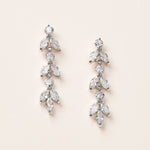 CZ Wedding Earrings