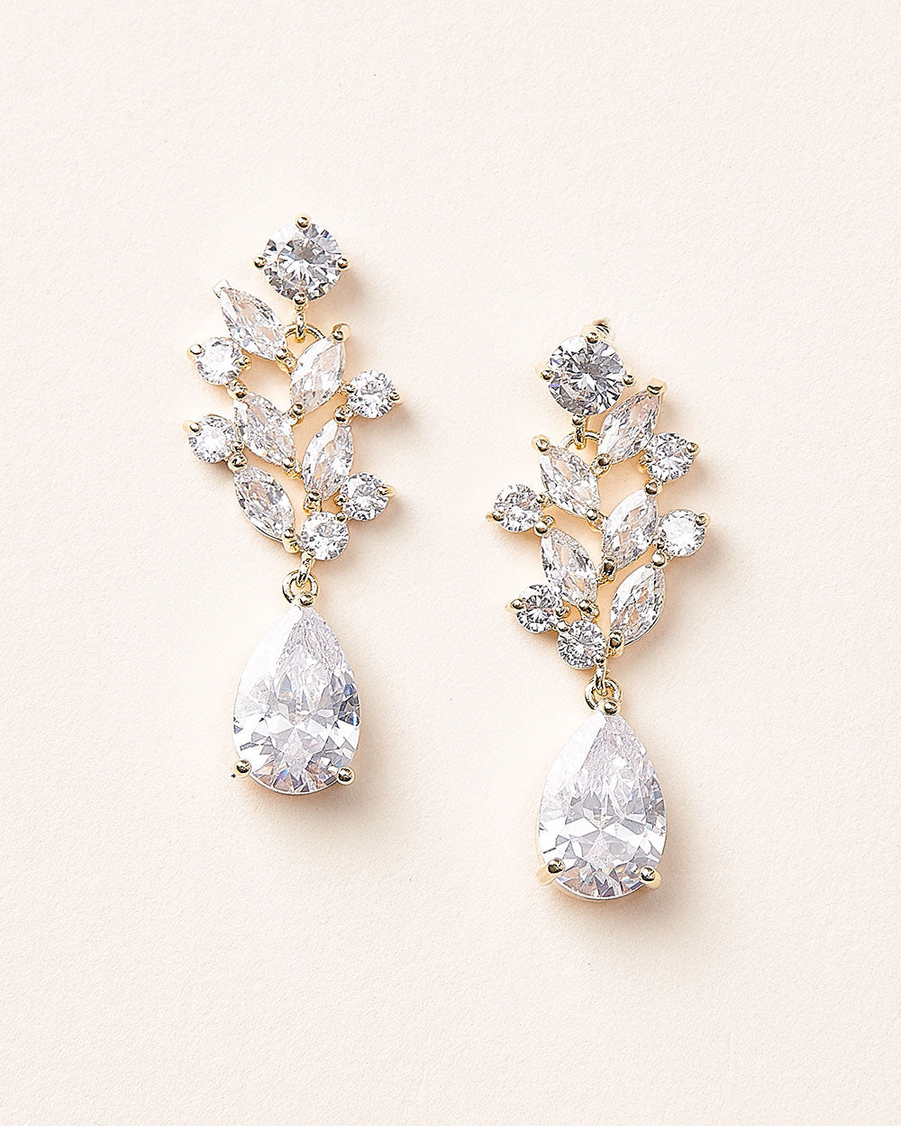 Gold Bridal Earrings