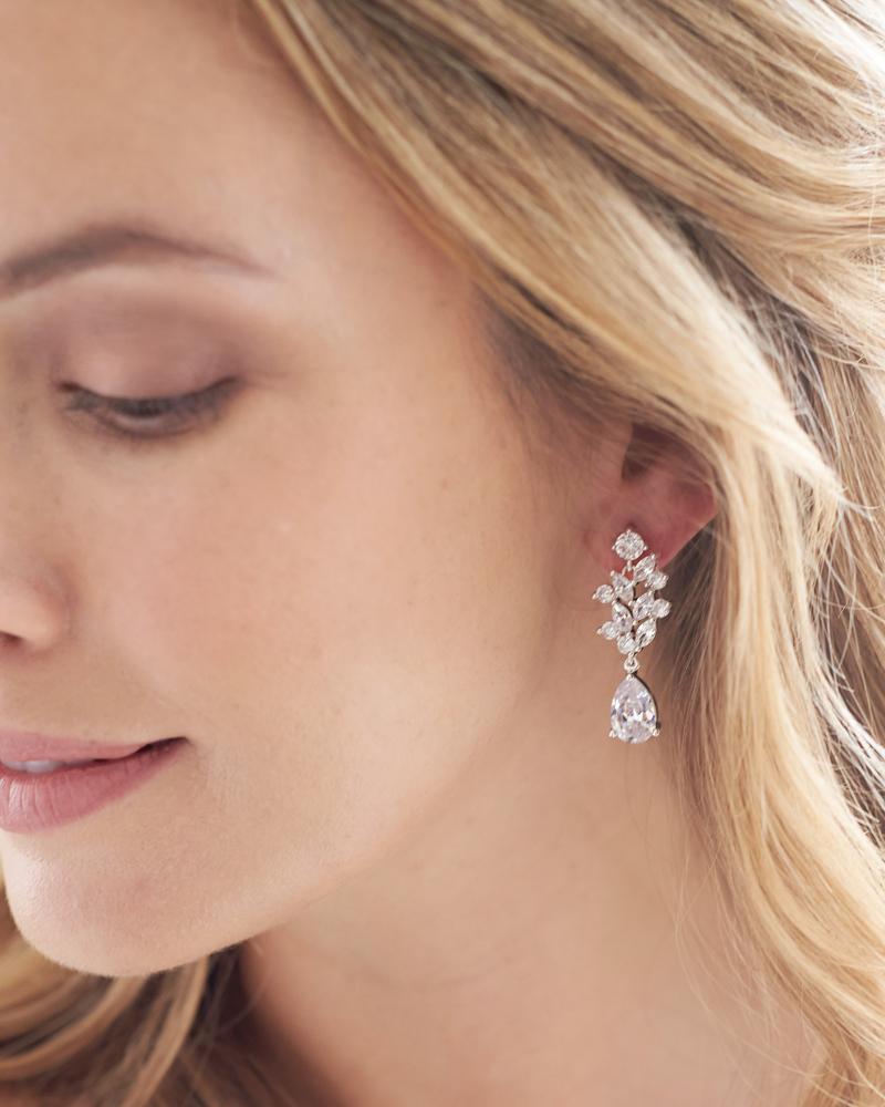 CZ Dangle Earrings