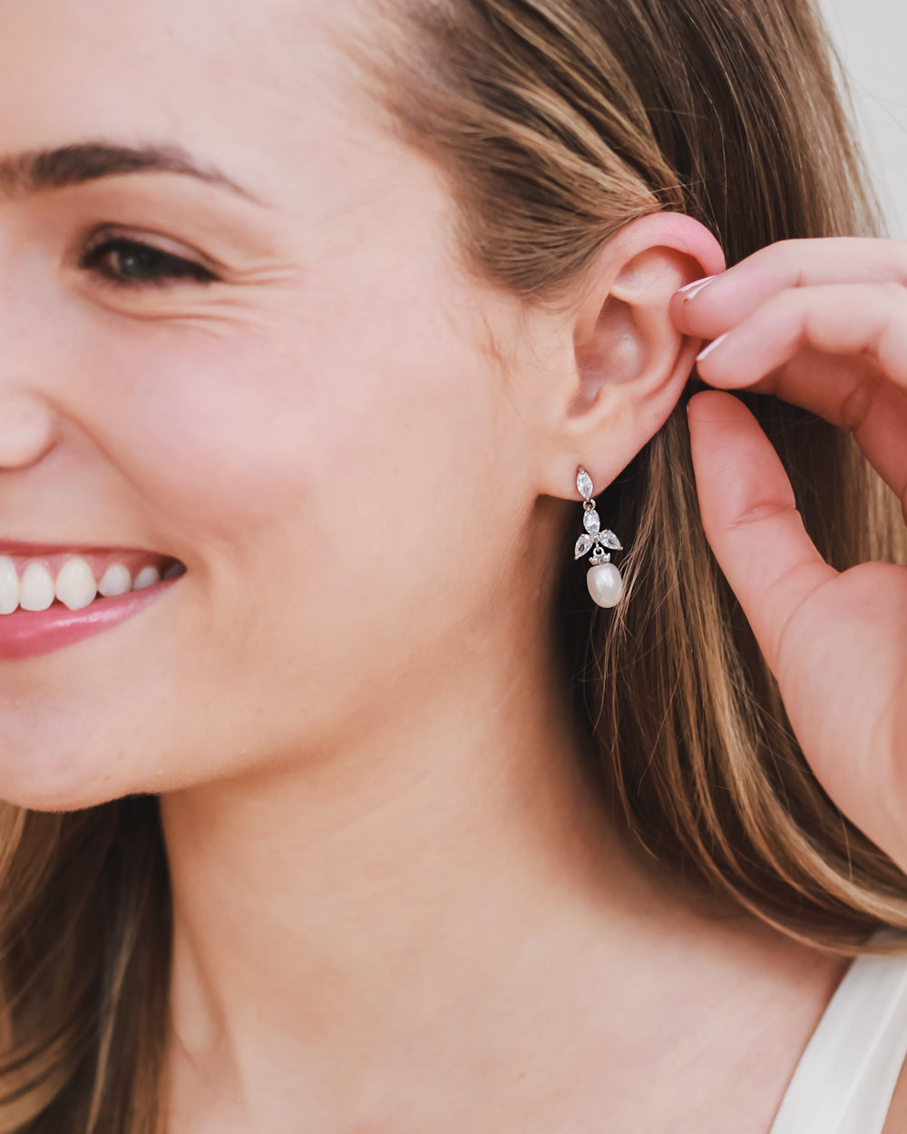Pearl Dangle Earrings