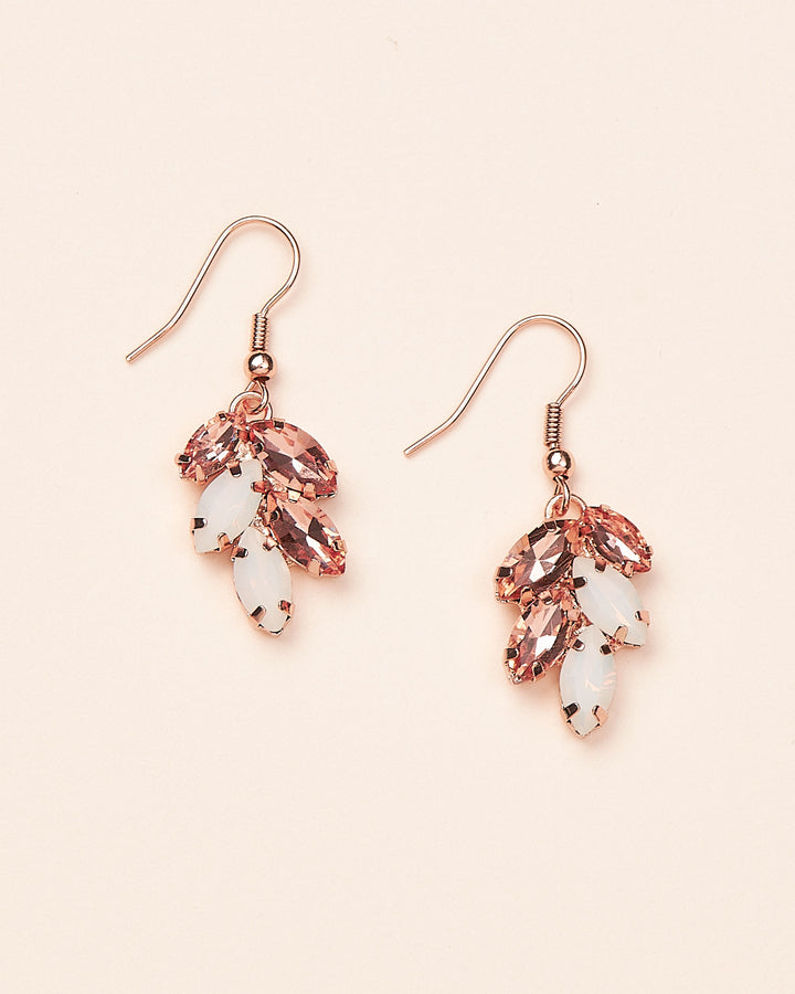 Rose Gold Dangle Earrings