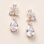 Gold Wedding Earrings