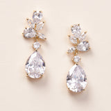 Gold Wedding Earrings