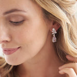 CZ Dangle Earrings