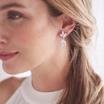 CZ Wedding Earrings