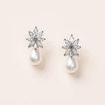 Small Pearl Earrings Bride