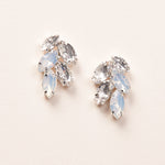 Opal Crystal Stud Earrings