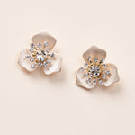 Gold Stud Earrings for Wedding