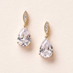 Gold Wedding Earrings