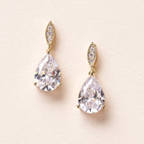 Gold Wedding Earrings