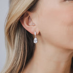 CZ Dangle Earrings