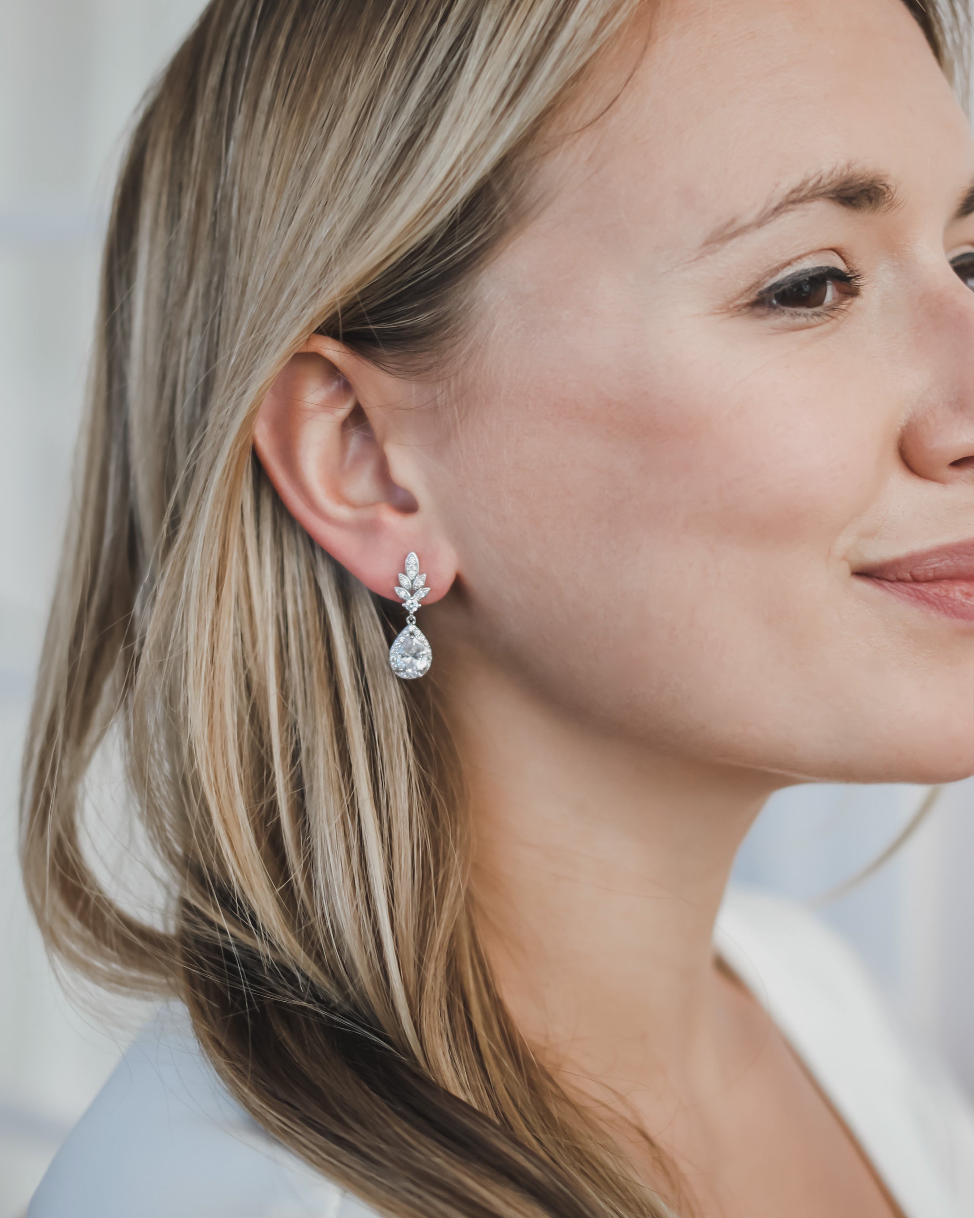 Small Bridal Earrings