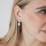 Bridal Pearl Earrings 