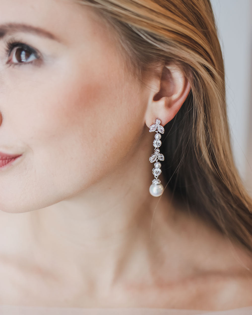 Pearl Earrings Dangle