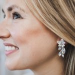 Floral Wedding Earrings