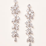CZ Wedding Earrings