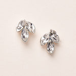 Leaf Rhinestone Earrings