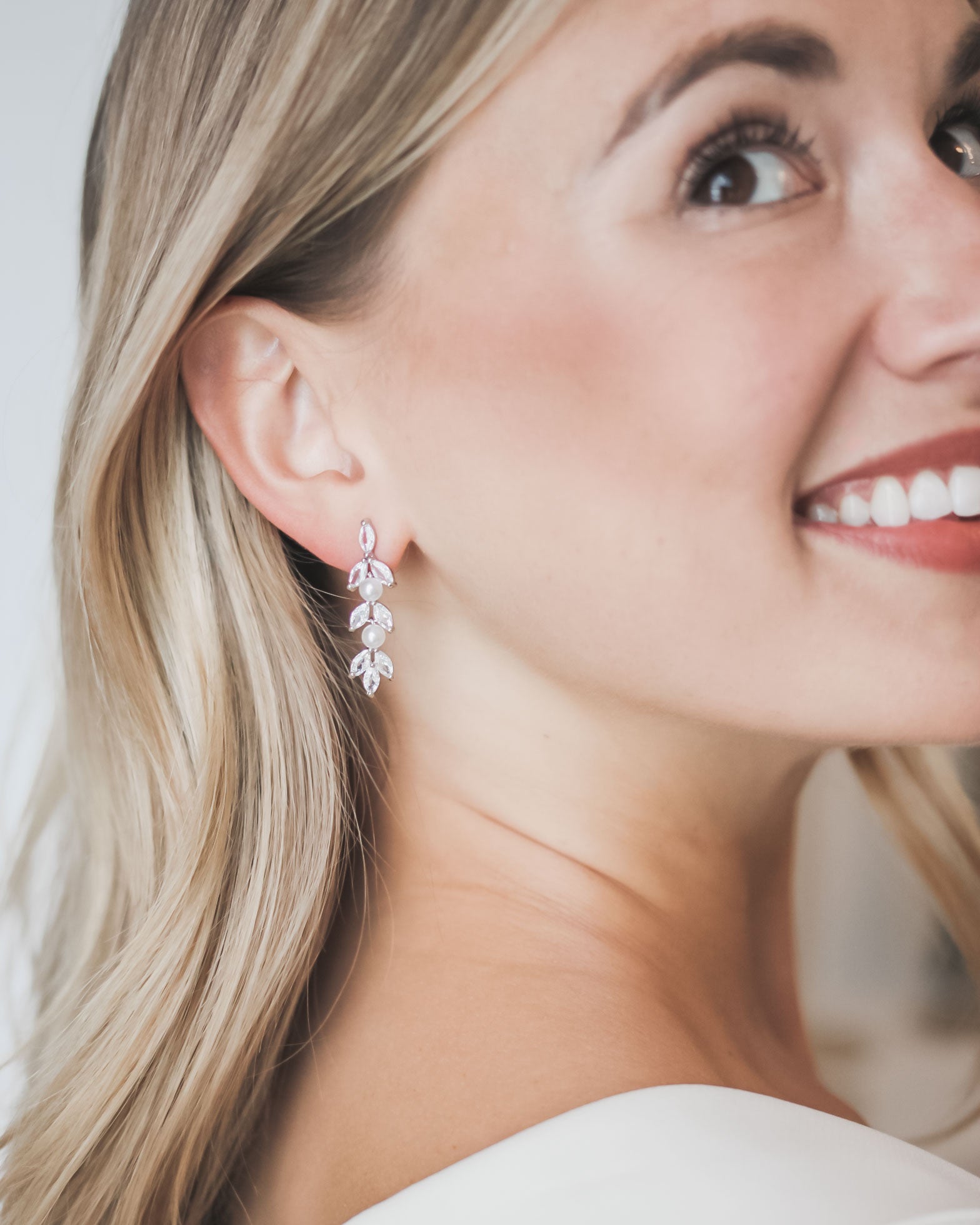 Pearl Wedding Earrings