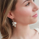 Handmade Pearl Dangle Earrings