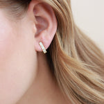 Gold Clip on Earrings