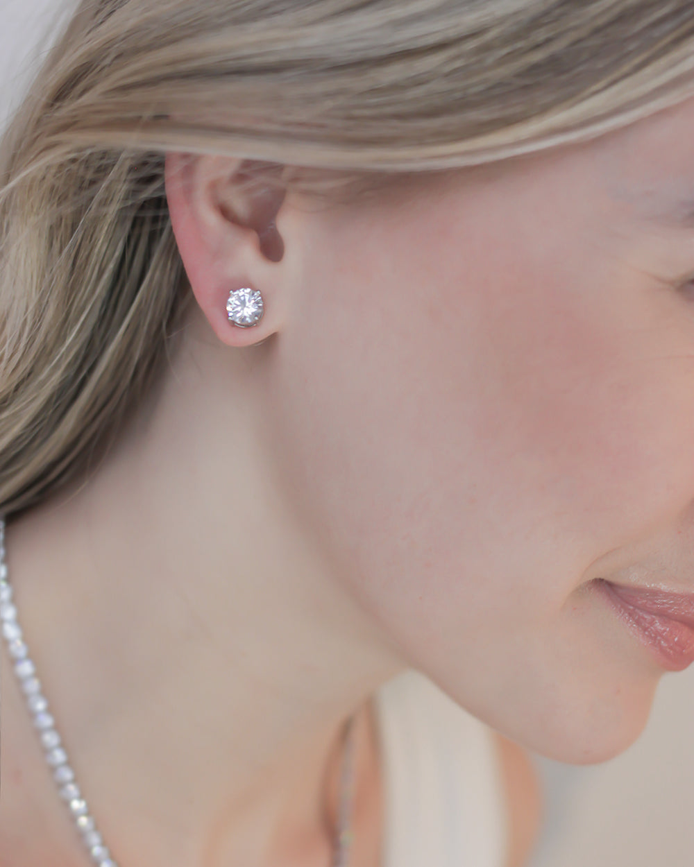 CZ Stud Earrings