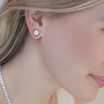 CZ Stud Earrings