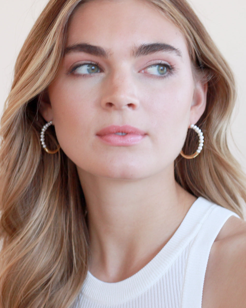 Gold Hoop Earrings