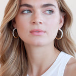 Gold Hoop Earrings
