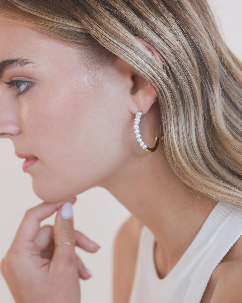 Gold Hoop earrings
