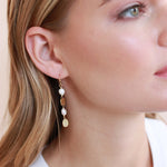 Pearl Earrings Gold