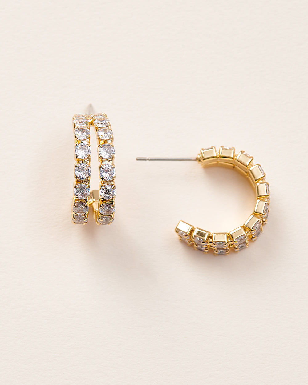 Gold Hoop Earrings