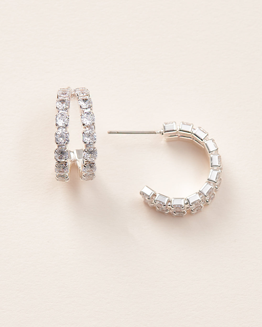 Hoop Earrings Silver