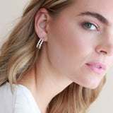 Hoop Earrings CZ
