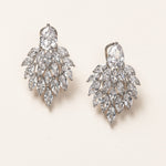 CZ Cluster Earrings