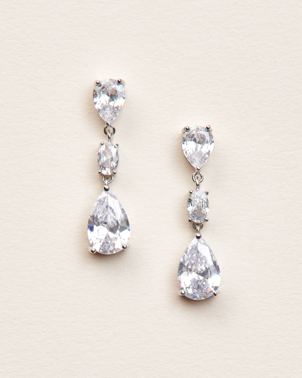 Miley CZ Dangle Earrings