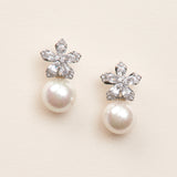 Cecilia Pearl Stud Earrings