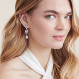 Helena CZ Dangle Earrings