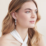 Helena CZ Dangle Earrings