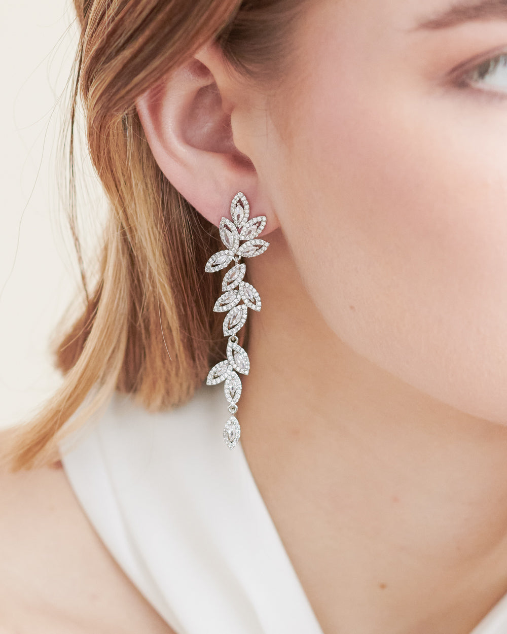 Alexandria CZ Statement Earrings