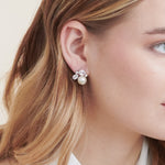 Laura Pearl Studs for Brides