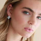 Mia Floral CZ Studs