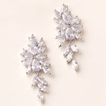 CZ Wedding Earrings