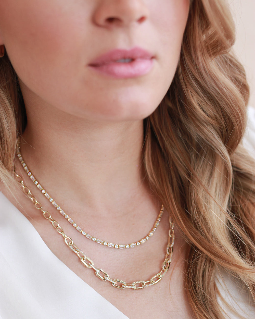 Gold Necklaces for Layering