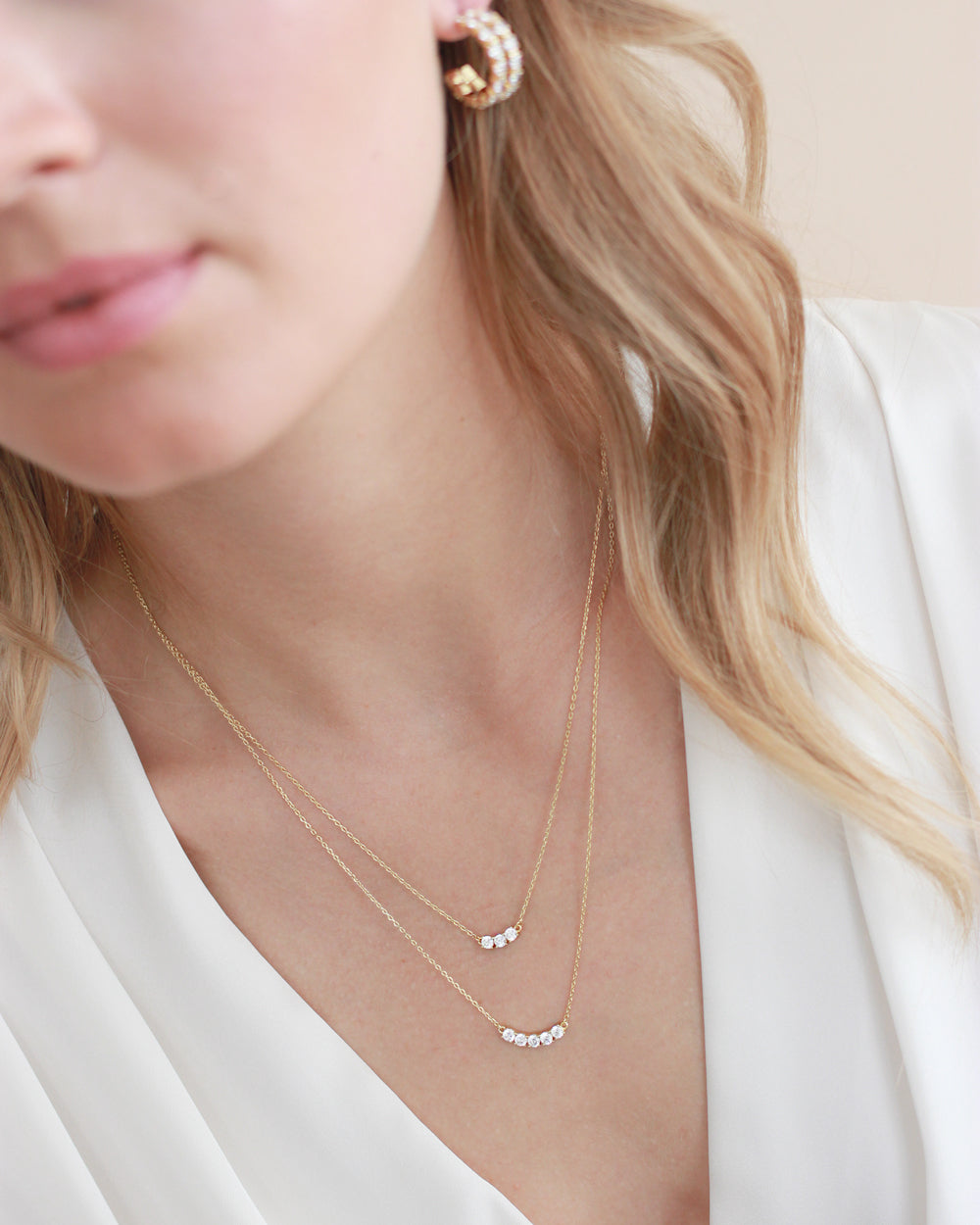 Gold Layering Necklace