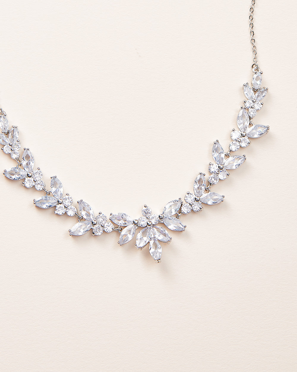 CZ Wedding Necklace